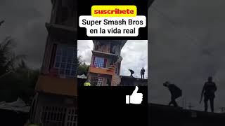 ¡Super Smash Bros en la Vida Real 💥🎮 ssb ssbu nintendoswitch videosgraciosos funnyvideo [upl. by Okoyik]