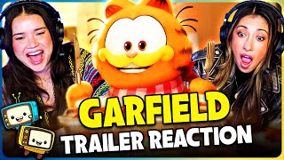 THE GARFIELD MOVIE Trailer Reaction  Chris Pratt  Samuel L Jackson [upl. by Niamert300]