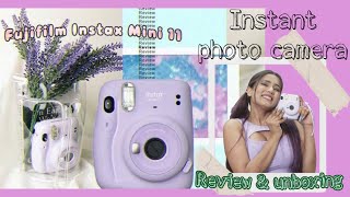 Fujifilm INSTAX Mini 11 Instant Camera Unboxing amp Review 📸  gimaashi [upl. by Randee977]