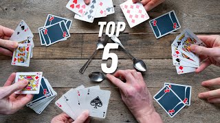 TOP 5 BEST CARD GAMES OF ALL TIME [upl. by Myriam]