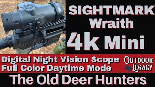 Sightmark Wraith 4K Mini  Digital Night Vision Scope Review [upl. by Georgianna]