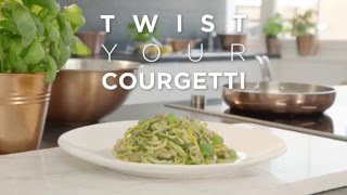 How to Twist your Courgetti Recipe [upl. by Gintz930]