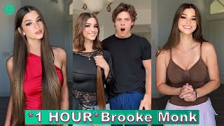 1 HOURBrooke Monk New TikTok Videos 2024  Brooke Monk Best TikTok Compilation [upl. by Naved]