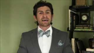 Bow Ties How to Tie and How to Wear [upl. by Olinde195]