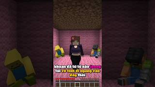 TẦNG HẦM CỦA JENNY minecraft minecraftmemes minecraftshorts funnyshorts [upl. by Caesar80]