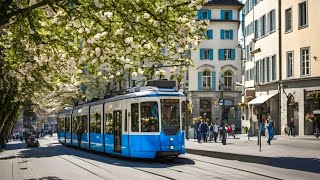 Zurich City Walking Tour Switzerland🇨🇭 Most cleanest City in the world  Bahnhofstrasse [upl. by Akima]