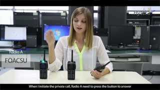 Hytera DMR Trunking System Feature Demo Video 2014 [upl. by Sarazen954]