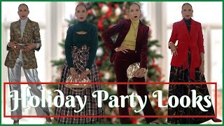 GET PARTYREADY WITH THESE FESTIVE HOLIDAY LOOKS [upl. by Aihsitan]