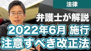 2022年6月に施行された改正法をチェック！特定商取引法、公益通報者保護法 [upl. by Aisyat253]