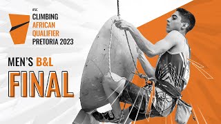 Mens Boulder amp Lead final  Pretoria 2023 [upl. by Amerak]