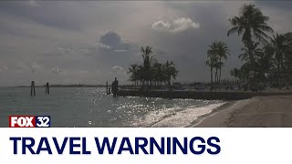 Travel advisory issued for Jamaica The Bahamas due to uptick in crime [upl. by Kalvin92]