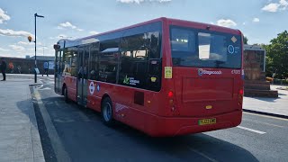 Nice Electric Bus Stagecoach London 67005 YJ23EWE Bus Route 339 [upl. by Frohne]