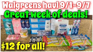 Walgreens coupon haul 9197  I got my driver’s license  Great deals this week only 12 [upl. by Brebner644]