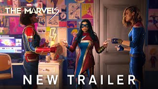 Marvel Studios’ THE MARVELS – New Trailer 2023 Captain Marvel 2 Movie [upl. by Carmel]