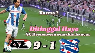 Mantan Klub thom Haye SC Heerenveen semakin hancur setelah kepergian Professor hayestythomhayecr7 [upl. by Ainessey781]