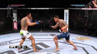 UFC PS4 Anthony Pettis vs Benson Henderson [upl. by Weinert]