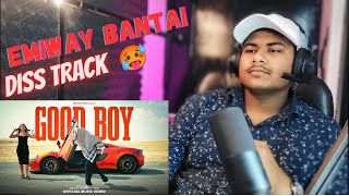 EMIWAY  GOOD BOY MUSIC BY  YO YO HONEY SINGH   OFFICIAL MUSIC VIDEO REACT BY BLACK BOYS GAMING [upl. by Aryhs]