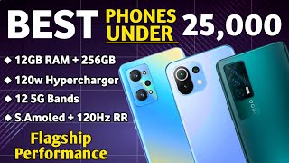 12GB RAM  256GB  Top 5 Budget Flagship Phones Under 25000 in 2022  Best Smartphone Under 25000 [upl. by Eittol]