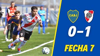 RESERVA  BOCA VS RIVER 01 RESUMEN COMPLETO  FECHA 7 COPA PROYECCIÓN [upl. by Bj]