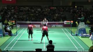 Nice MD Badminton Mohammad Ahsan  Hendra Setiawan INA vs Koo Kien Keat  Tan Boon Heon [upl. by Fariss434]