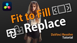 Replace amp FittoFill Functies in Davinci Resolve Zo Werkt Het [upl. by Negyam121]