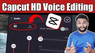 capcut voice editing tutorial  capcut HD voice editing tutorial  capcut voice editing [upl. by Ardell]