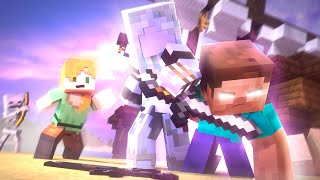 HEROBRINE First Appearance  Alex and Steve Adventures Minecraft Animation [upl. by Philips932]