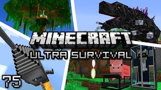 Minecraft Ultra Modded Survival Ep 75  BOOM STICK [upl. by Adnawt]