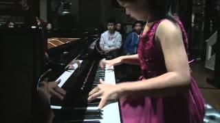 Annie 13 Plays Liszts quotUn Sospiroquot [upl. by Strader446]