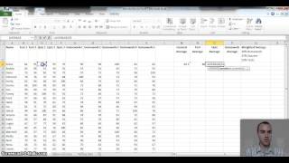 Calculating Weighted Grades [upl. by Hebbe]