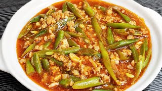 Ginisang Baguio beans with Pork Giniling [upl. by Yennep986]