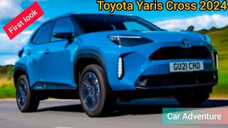 In The 2024 Toyota Yaris Cross 15L Hybrid  InDepth Walkaround Exterior amp InteriorCar Advanture [upl. by Lat]