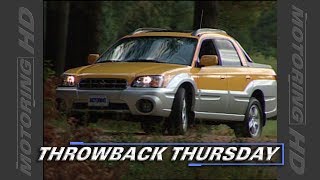 Throwback Thursday 2003 Subaru Baja Test Drive [upl. by Llerud]