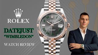 Rolex DateJust “Wimbledon” Watch Review  126331 [upl. by Conal]