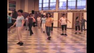 Shanghai Beach 上海灘 Line Dance [upl. by Landahl]