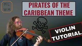 pirates of the caribbeanHes a pirate Violin Musicsheet partitura violin [upl. by Laetitia]