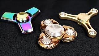 BEST METAL FIDGET SPINNERS SUPER RARE [upl. by Hamirak]