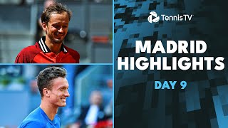 Medvedev Takes On Lehecka  Madrid 2024 Highlights QuarterFinals Day 2 [upl. by Lindi]