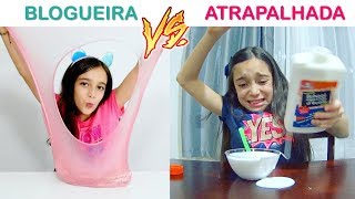 TIPOS DE CRIANÇAS FAZENDO SLIME 3 ★ Blogueira VS Atrapalhada  Muita Diversão com Slime [upl. by Darrej402]