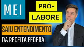 MEI PRÓLABORE segundo a Receita Federal [upl. by Aiksas]