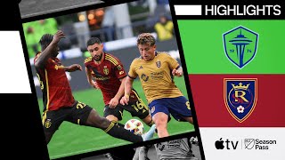 Seattle Sounders vs Real Salt Lake  Full Match Highlights  May 29 2024 [upl. by Scurlock]