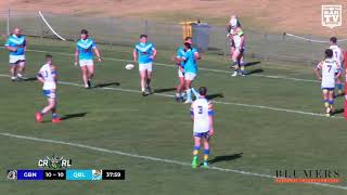 R7 Blumers Layers CRC Reserve Grade Queanbeyan Blues 26 d Goulburn Workers Bulldogs 16 [upl. by Llemej]