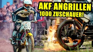 ACTION SimsonCross beim AKFANGRILLEN Part 1 [upl. by Cutty]