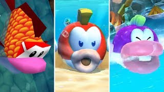 Evolution of Cheep Cheep Minigames in Mario Party 19982017 [upl. by Nedyarb]