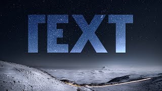 Text Overlay Photoshop Tutorial [upl. by Manolo]