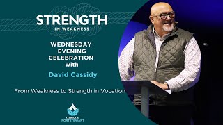 Keswick Portstewart 2024  Wednesday Evening Celebration  David Cassidy From Weakness to Strength [upl. by Inavihs]