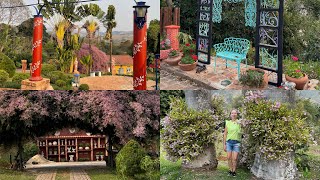 Decoração e muitas floresUm dos jardins mais lindo que conheci [upl. by Crissy539]