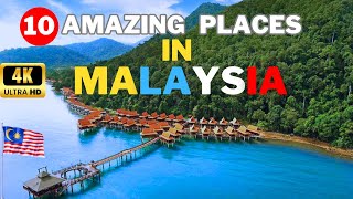 Top 10 places to visit in malaysia  Heaven on earth [upl. by Dnaletak]