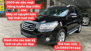 Đã bán Cần bán Santafe hàng tuyển 2009 slx evgt đẹp miễn bàn dành cho người biết chơi [upl. by Cawley56]