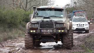 Toyota Land Cruiser 80 40  TOSUN  OFF ROAD  Mud [upl. by Whipple377]